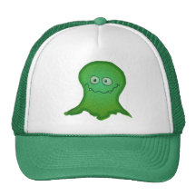 Grönt monster trucker keps