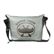 Grönt och brunt för gradbeteckning för kanotbesätt messenger bag