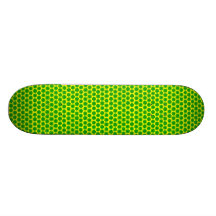 Grönt på gula flower powerdaisy skate board decks
