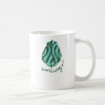Grönt uppehälle kaffe kopp
