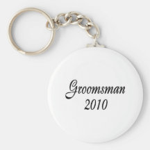 Groomsman 2010 nyckel ring
