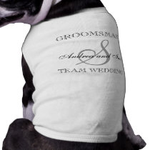 GROOMSMANMonogramhund tröja djurkläder