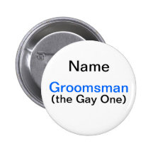 Groomsmanungkarlparty Knapp Med Nål