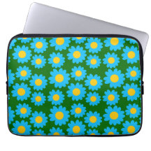 Groovy daisy för anpassade laptop datorskydd