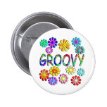 Groovy Knappar Med Nål