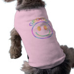 Groovy smiley face djur tee shirt