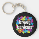 Groovy trädgårdsmästare nyckel ring