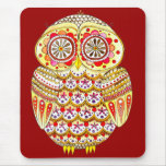 Groovy uggla Mousepad Mus Mattor