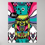 Grrr! Konsttryck Print
