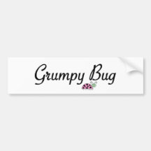 Grumpy kryp bildekal