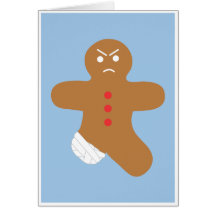 Grumpy pepparkaksgubbejulkort