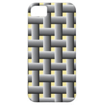 Grundläggande basketvävmönster iPhone 5 Case-Mate cases