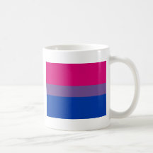 Grundläggande bisexuell flagga kaffe muggar