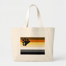Grundläggande björnprideflagga tygkasse