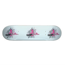 Grunge för vapen för krig för livmateriastopp skate board decks
