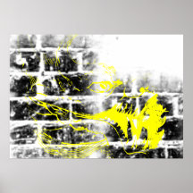 Grunge Pattern 202 Poster