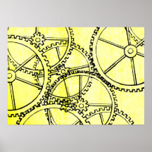 Grunge Pattern 203 Posters
