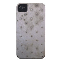 Grunge stålsätter lakan med Rivets iPhone 4 Hud