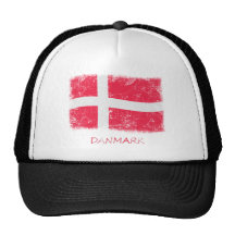 GrungeDanmark flagga Keps