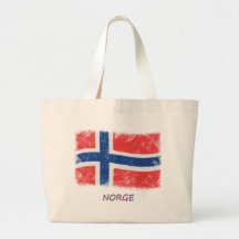 Grungenorgeflagga Tygkasse