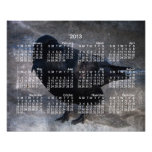 Grungy korpsvart; Kalender 2013 Fotografiskt Tryck