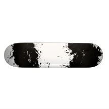 Grungy Splattered bläckbakgrund Skate Board