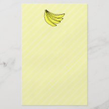 Grupp av gula Bananas. Flyg Blad