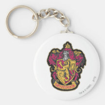 Gryffindor vapensköld nyckel ring