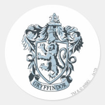Gryffindor vapensköldblått klistermärken