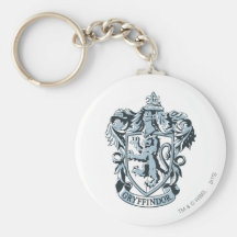 Gryffindor vapensköldblått nyckel ringar