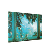 Gryning 1922, Maxfield Parrish Canvasdukar Med Gallerikvalitet