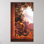 Gryning Maxfield Parrish Print