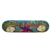 Guadalupe stiger ombord skateboards