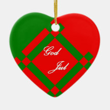 Gud Jul, god julprydnad Julgranskulor
