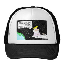 gud som creatiing ängel för naturligt val trucker kepsar
