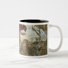 Gud som skapar jorden kaffe mugg