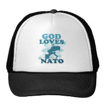 Guden älskar Nato Baseball Hat