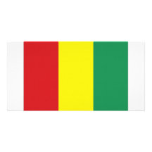 Guinea medborgareflagga fotokort