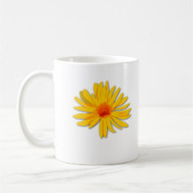 Gul blommamugg
