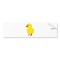 gul chicksymbol bildekaler