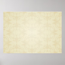 Gul damastast bröllopgåva för elegant print