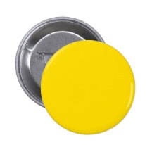 Gul färgrunda Pinback Knappar