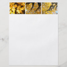Gul glödande papper höst för lövreklamblad flygblad designs