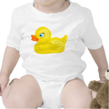Gul Rubber anka Tee Shirts