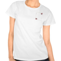 Gul sand- och rosaPlumeria T-shirts