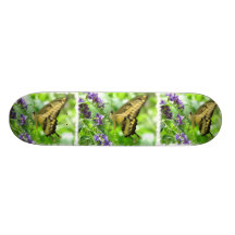 Gul Swallowtail fjärilsSkateboard