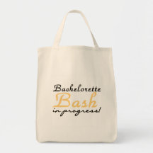 Gula Bachelorette våldsamt slagTshirts och gåvor Tygkassar