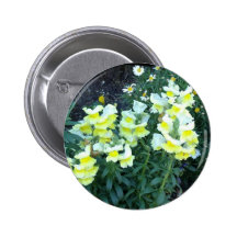 Gula blommor knapp med nål