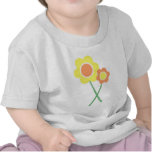 Gula daisyblommor t shirts