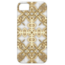 Guld anknyter kor iPhone 5 fodral